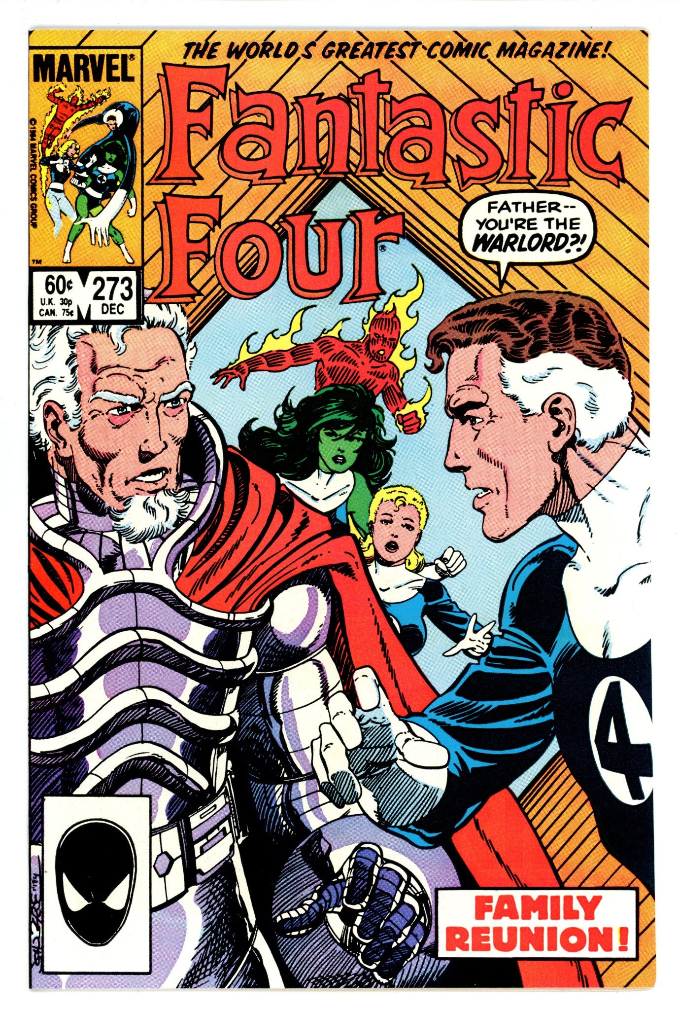 Fantastic Four Vol 1 273 VF+ (8.5) (1984) 