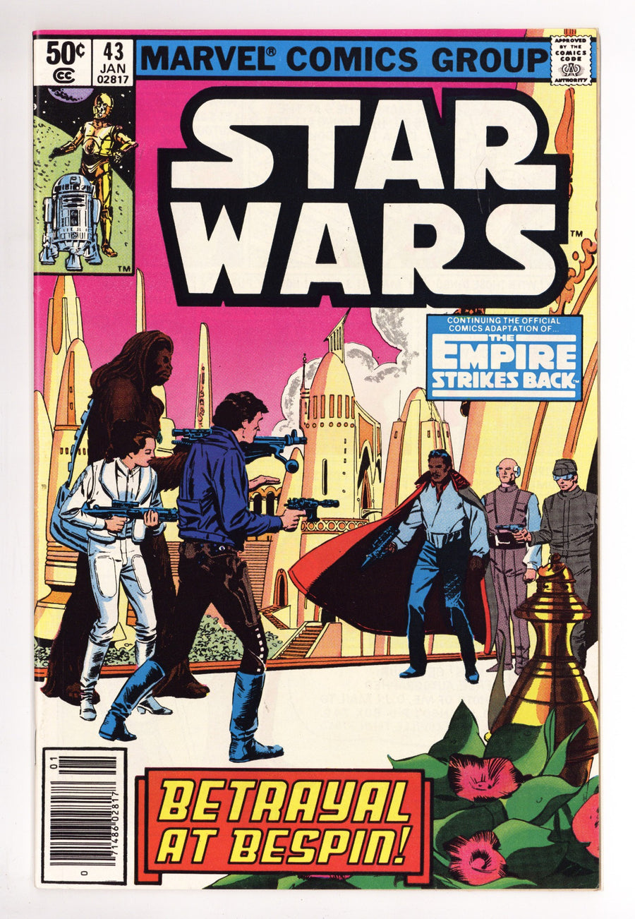 Star Wars Vol 1 43 VF/NM (9.0) (1981) Newsstand 