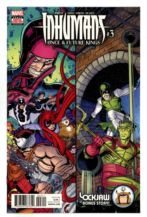 Inhumans: Once and Future Kings 3 High Grade (2017)