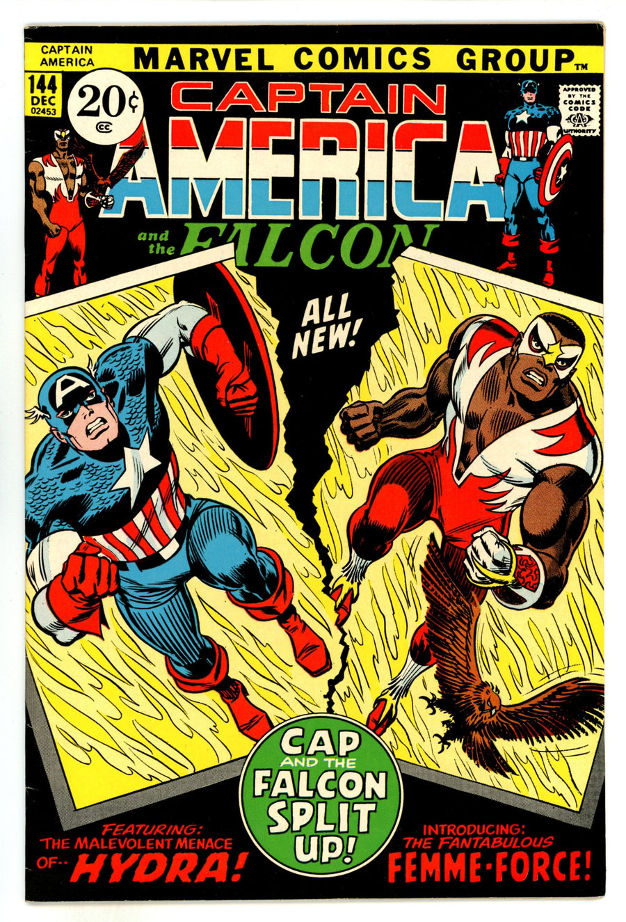 Captain America Vol 1 144 VF- (7.5) (1971) 