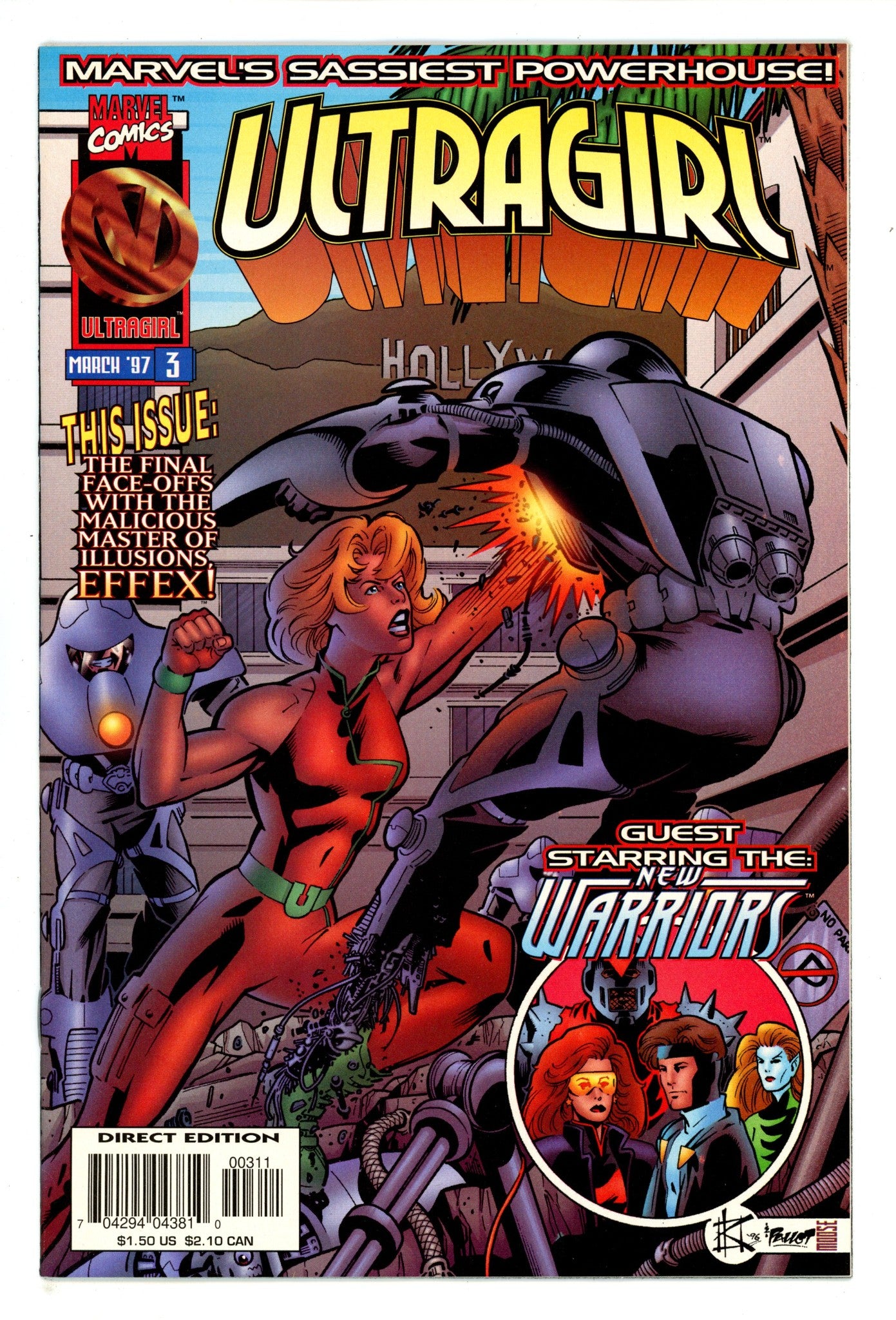 Ultragirl Vol 1 3 High Grade (1997) 
