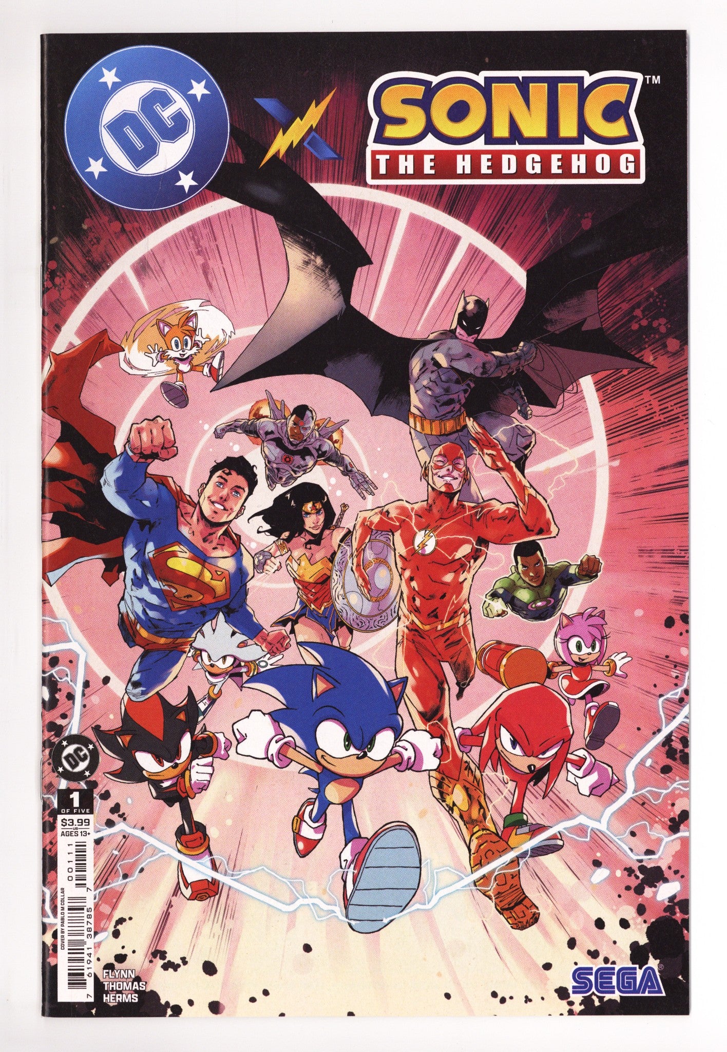 DC x Sonic the Hedgehog 1 High Grade (2025) 