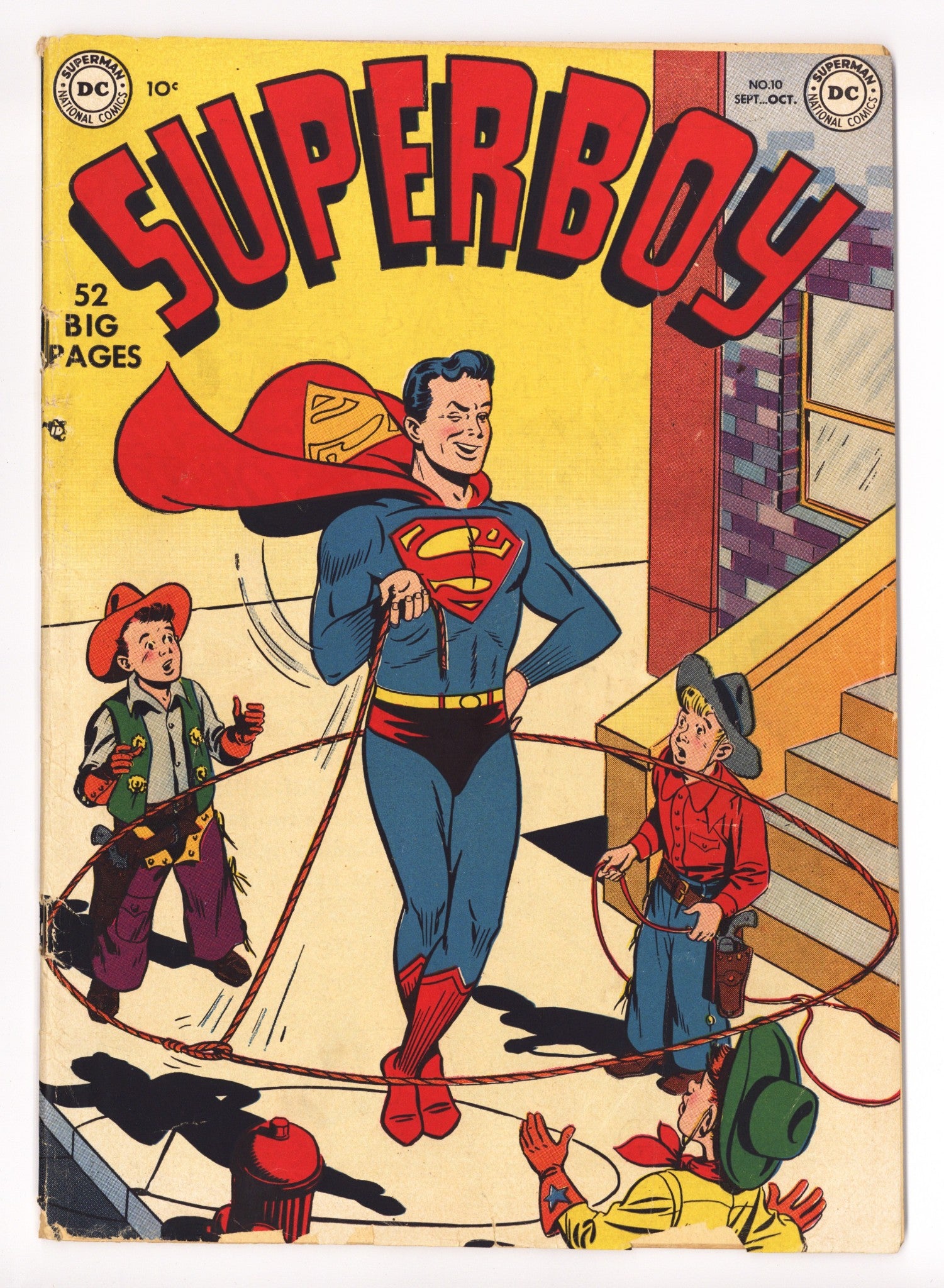 Superboy Vol 1 10 VG+ (4.5) (1950) 