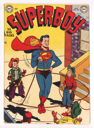 Superboy Vol 1 10 VG+ (4.5) (1950) 