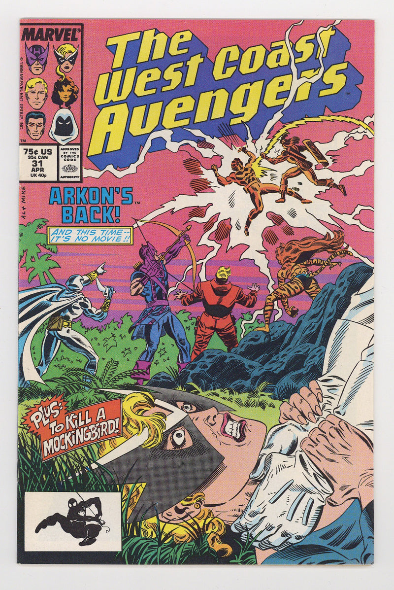 West Coast Avengers Vol 2 31 High Grade (1988) 