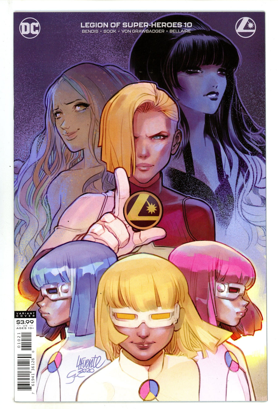 Legion of Super-Heroes Vol 8 10  High Grade   (2020) Lafuente     Variant  