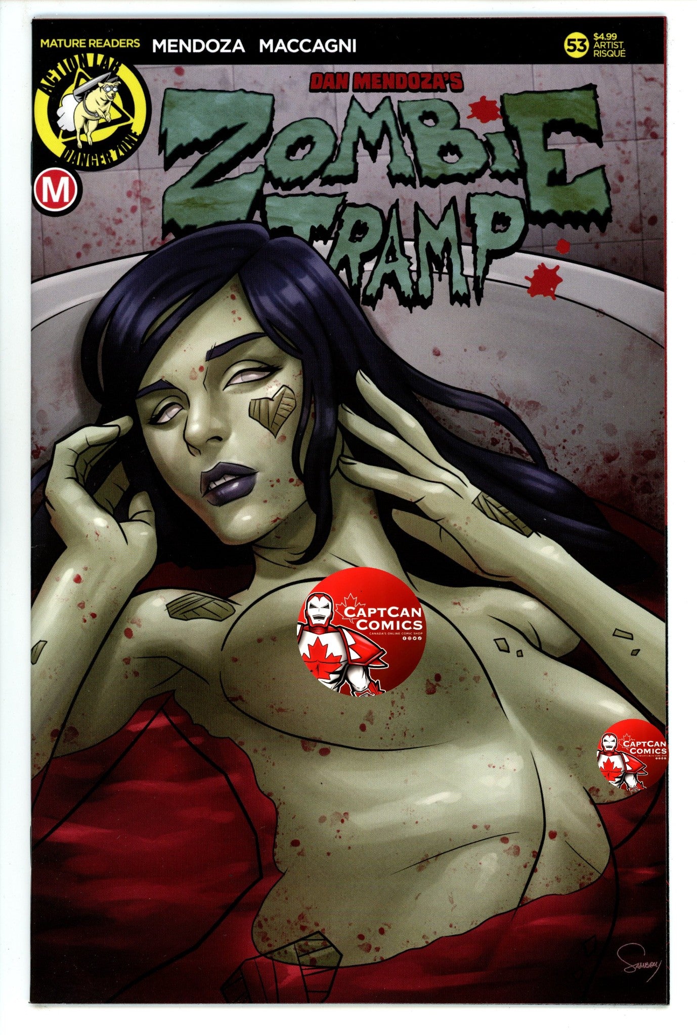 Zombie Tramp Vol 3 53 NM- (9.2) (2018) Delatorre Risque Variant 