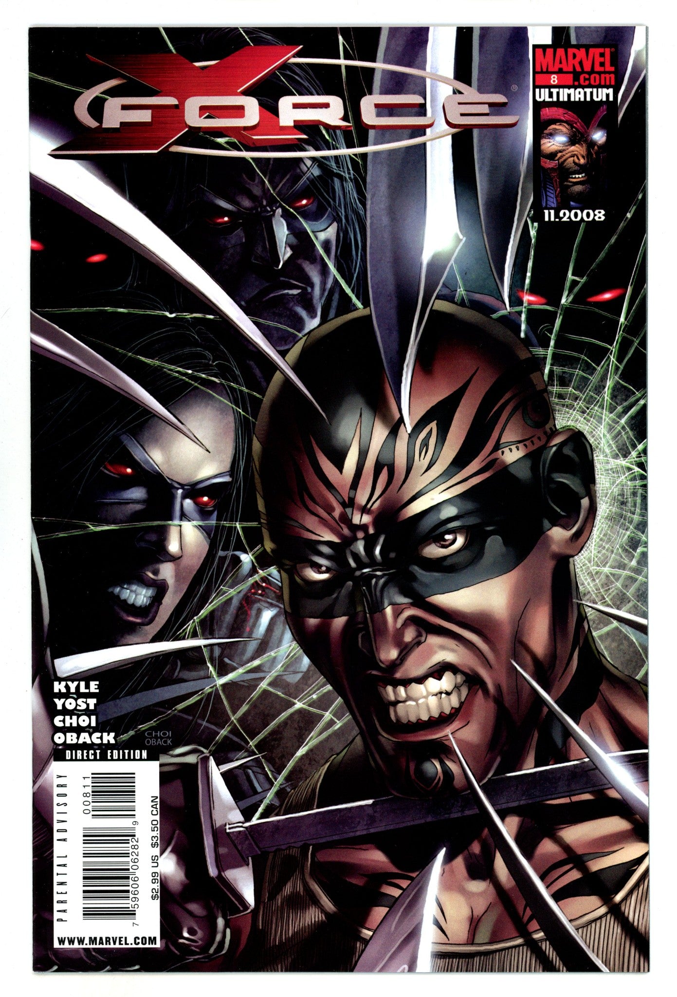 X-Force Vol 3 8 High Grade (2009) 