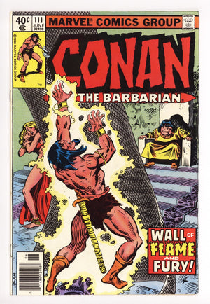 Conan the Barbarian Vol 1 111  Mid Grade   (1980)   Newsstand