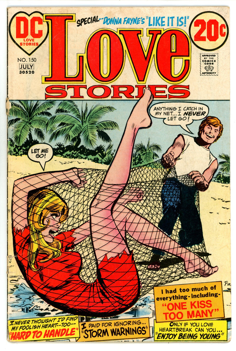 Love Stories 150 Cover Detached (1973) 
