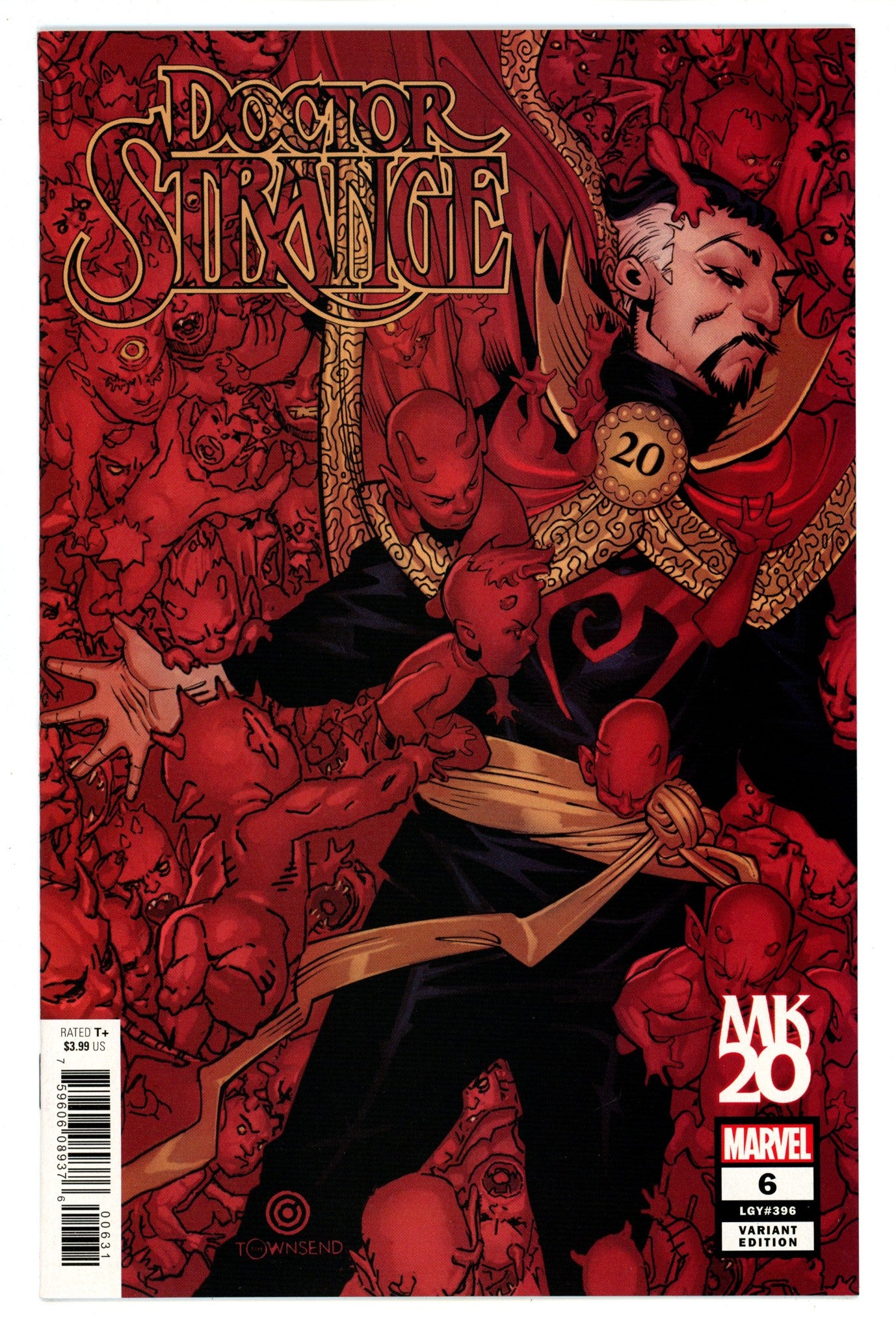Doctor Strange Vol 5 6 High Grade (2018) Bachalo Variant 