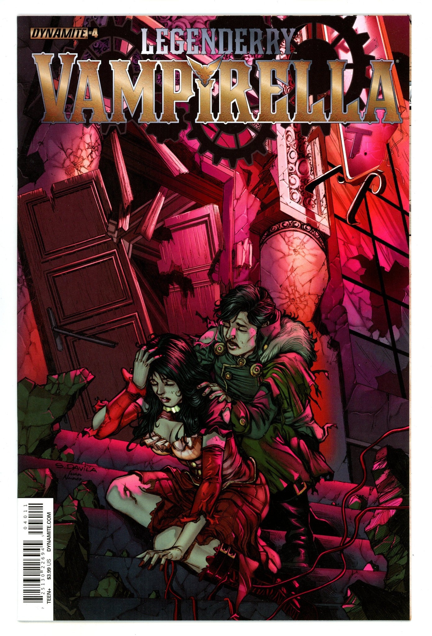 Legenderry: Vampirella 4 High Grade (2015) 