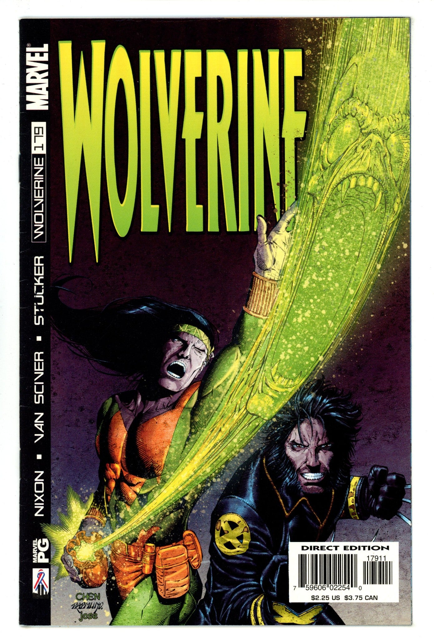 Wolverine Vol 2 179 High Grade (2002) 