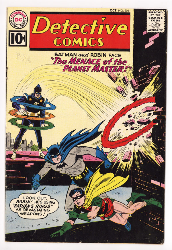 Detective Comics Vol 1 296 VG+ (4.5) (1961)
