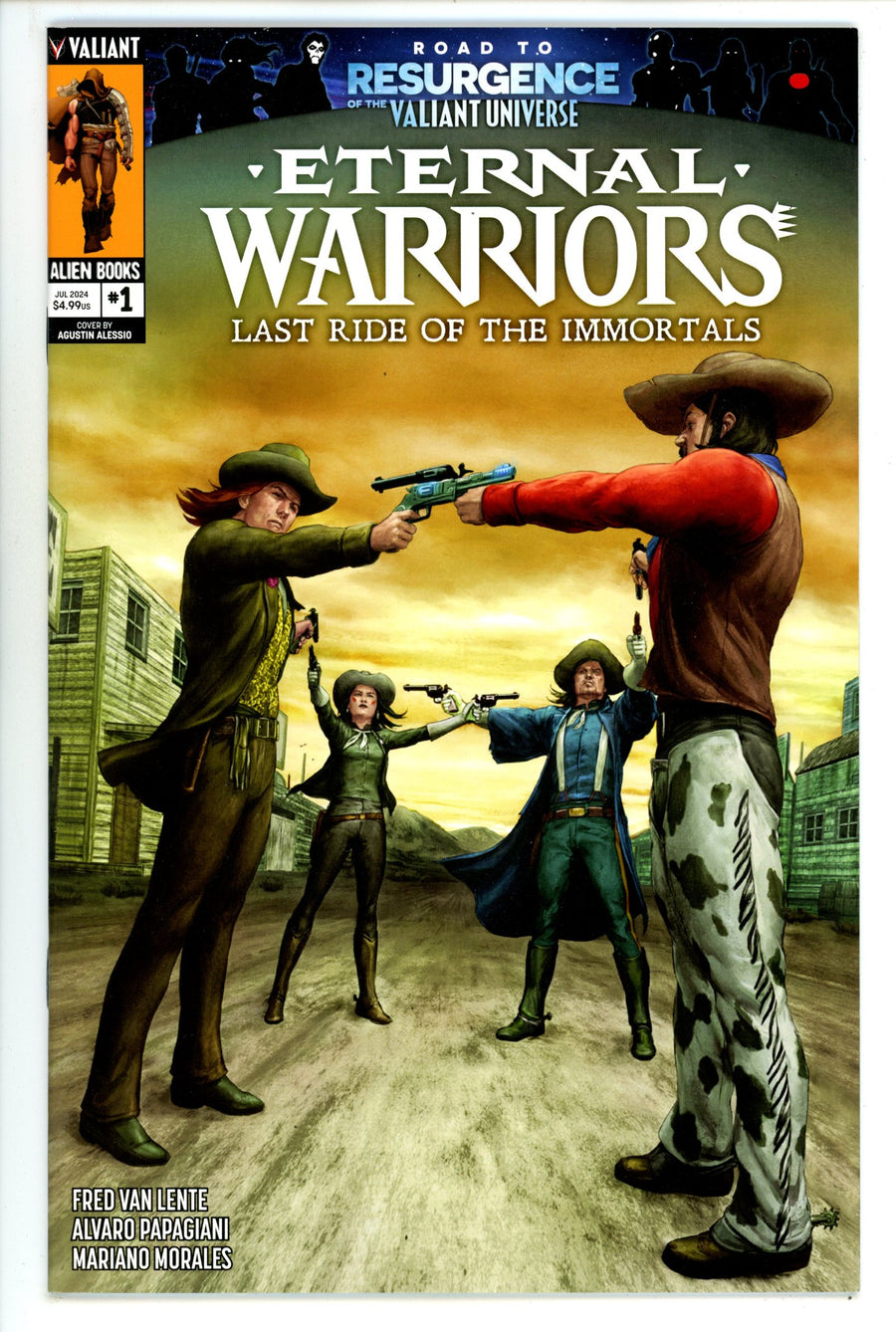Eternal Warriors Last Ride Immortals  1 Alessio  Variant   (2024)