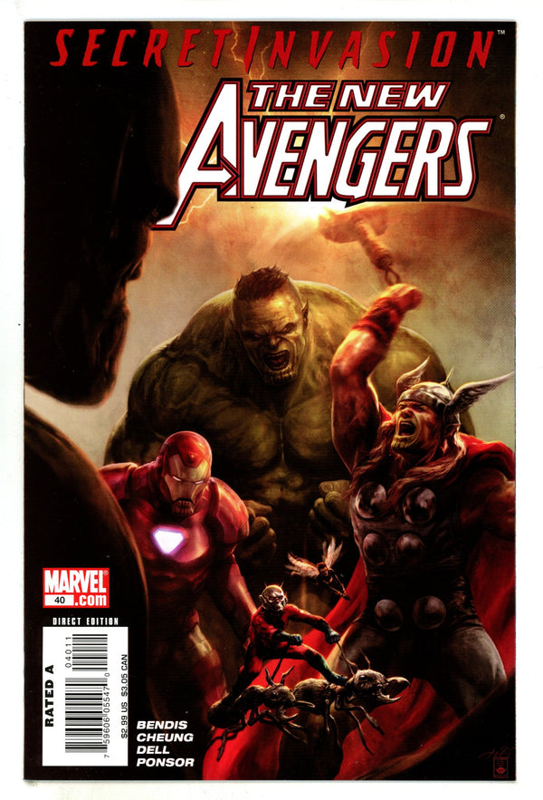 New Avengers Vol 1 40 NM- (9.2) (2008)