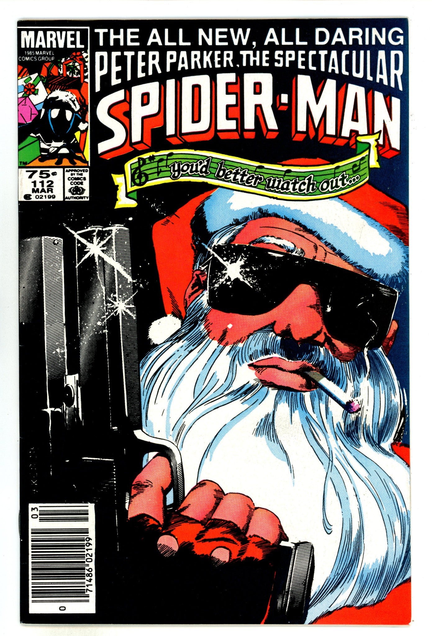 The Spectacular Spider-Man Vol 1 112 VF- (7.5) (1986) Newsstand 