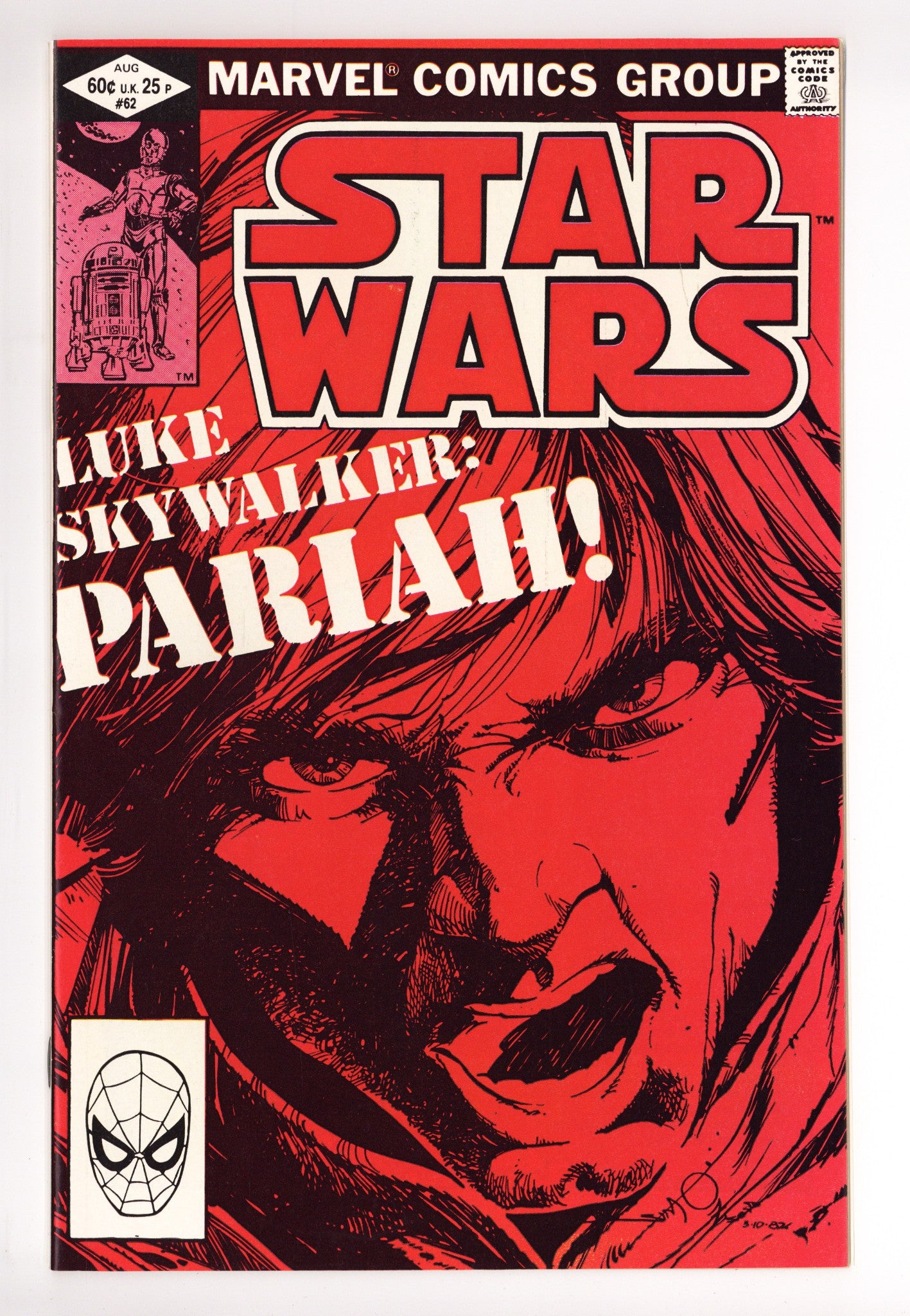 Star Wars Vol 1 62 NM- (9.2) (1982) 