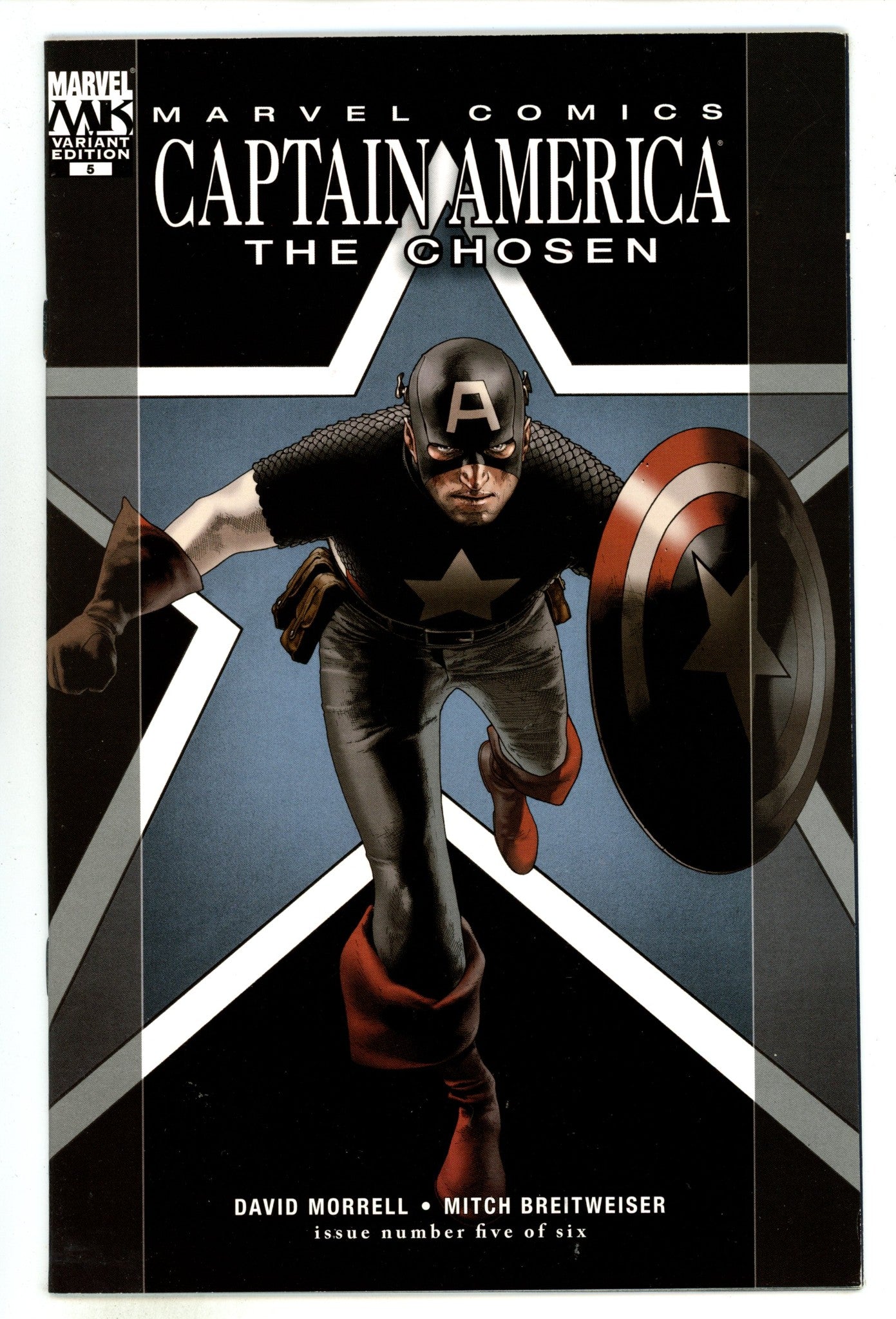 Captain America: The Chosen 5 High Grade (2008) Charest Variant 