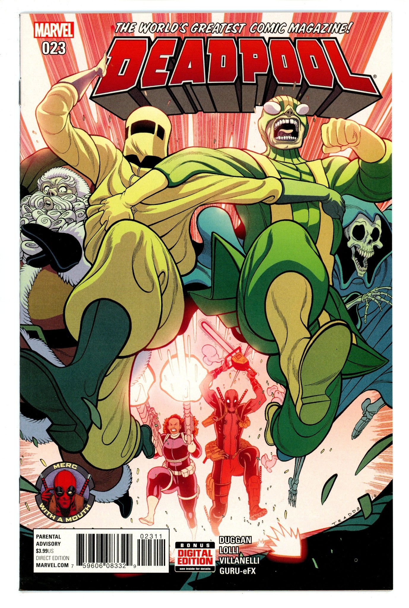 Deadpool Vol 5 23 High Grade (2017) 