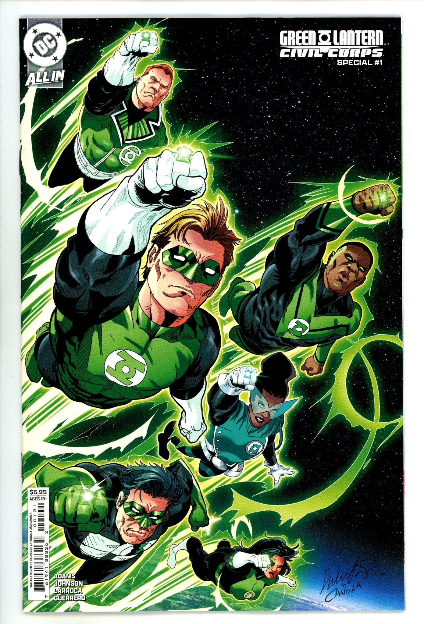 Green Lantern Civil Corps Special 1 Larroca Variant (2024)