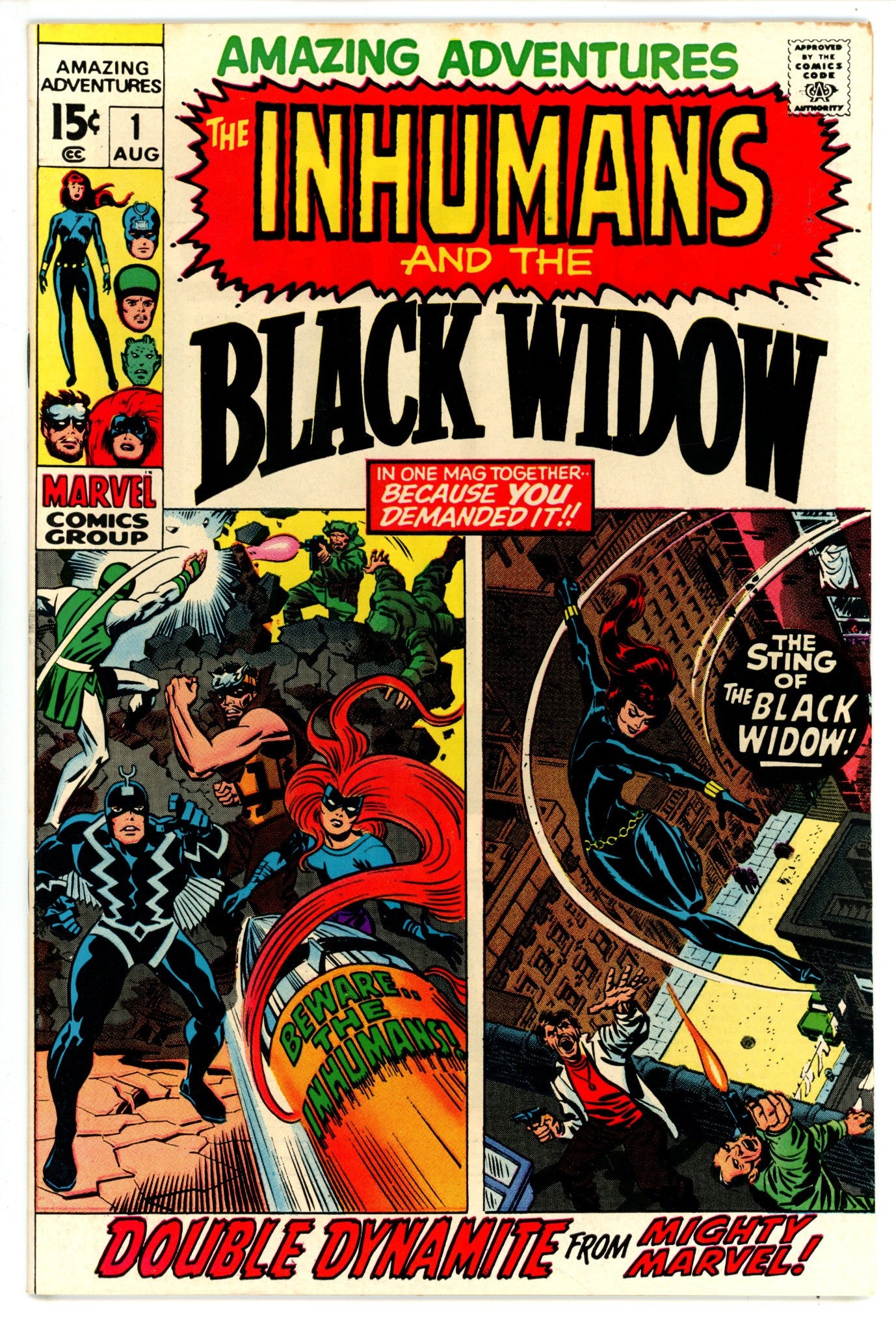 Amazing Adventures Vol 2 1 VF- (1970)