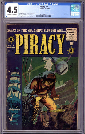 Piracy   7 CGC 4.5 (VG+)   (1955)