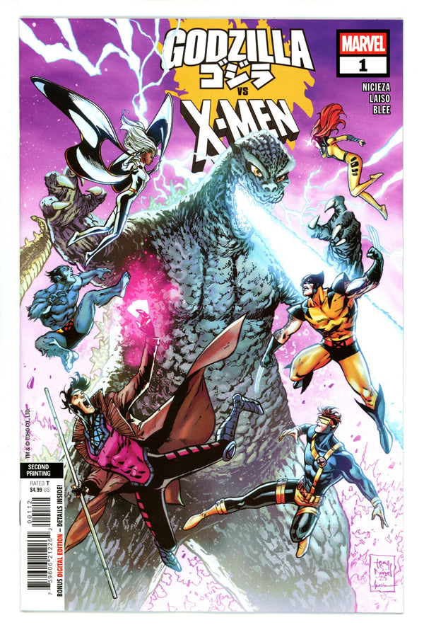Godzilla Vs. X-Men 1 2Nd Print (2025)