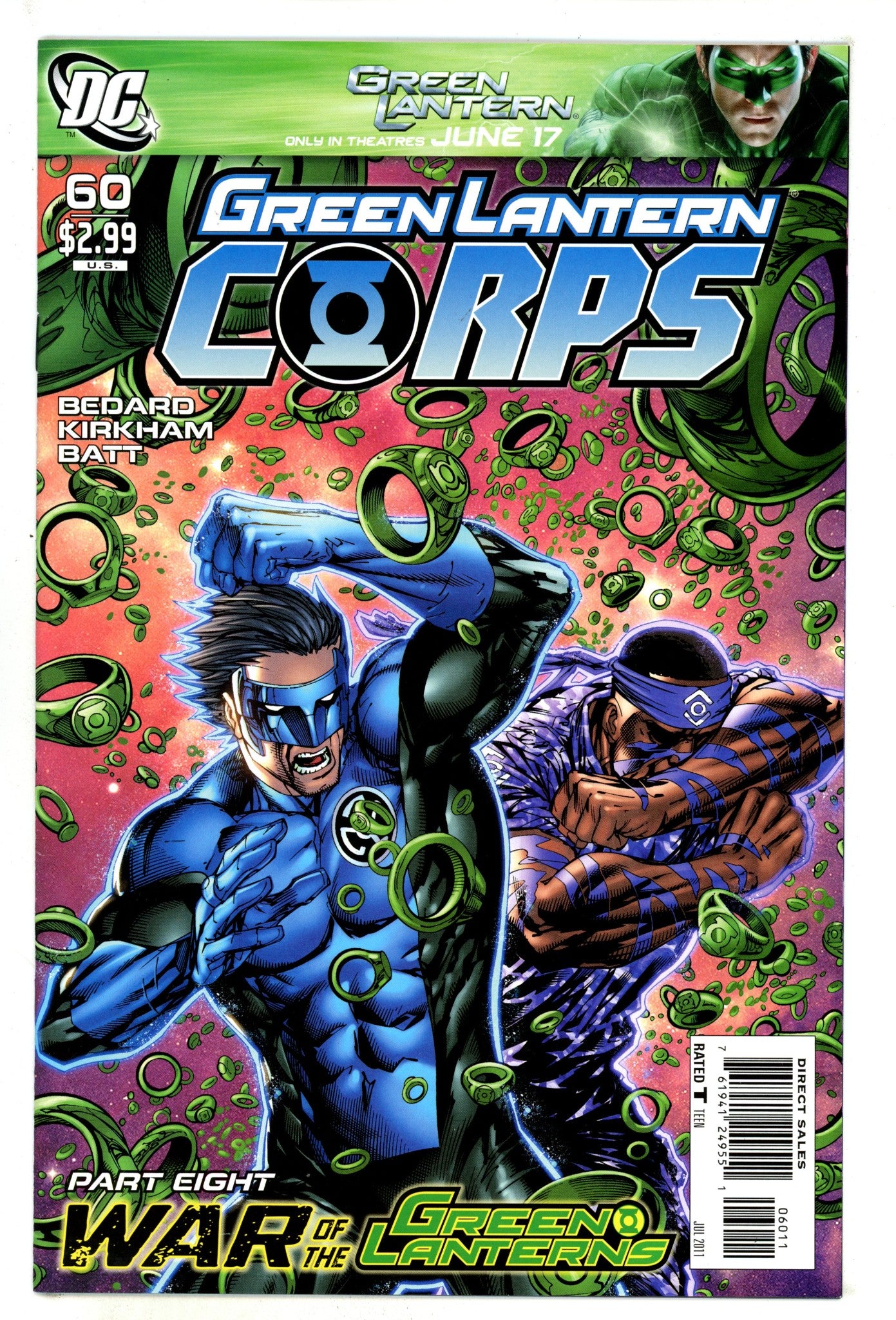 Green Lantern Corps Vol 1 60 High Grade (2011) 