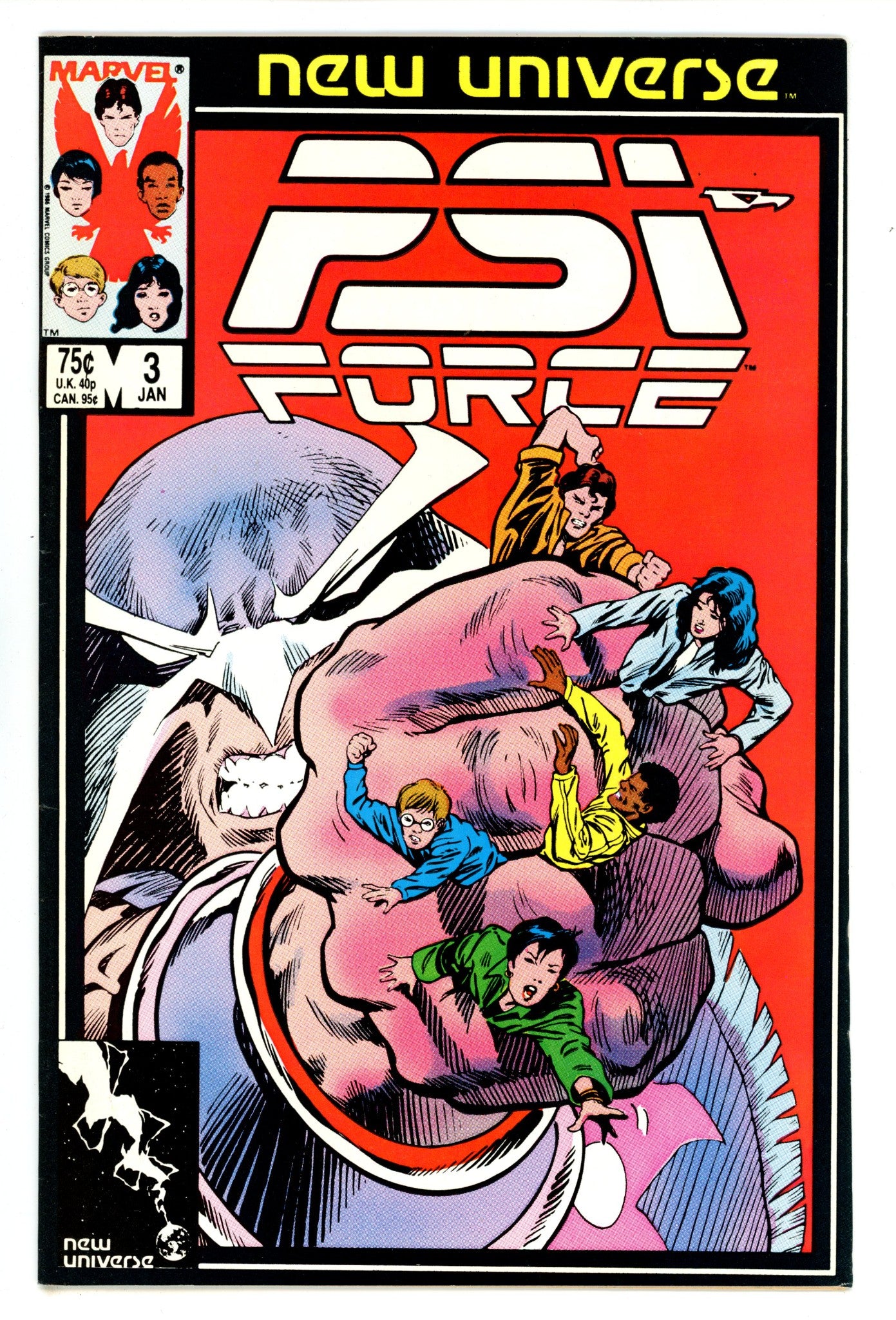 Psi-Force 3 High Grade (1987) 