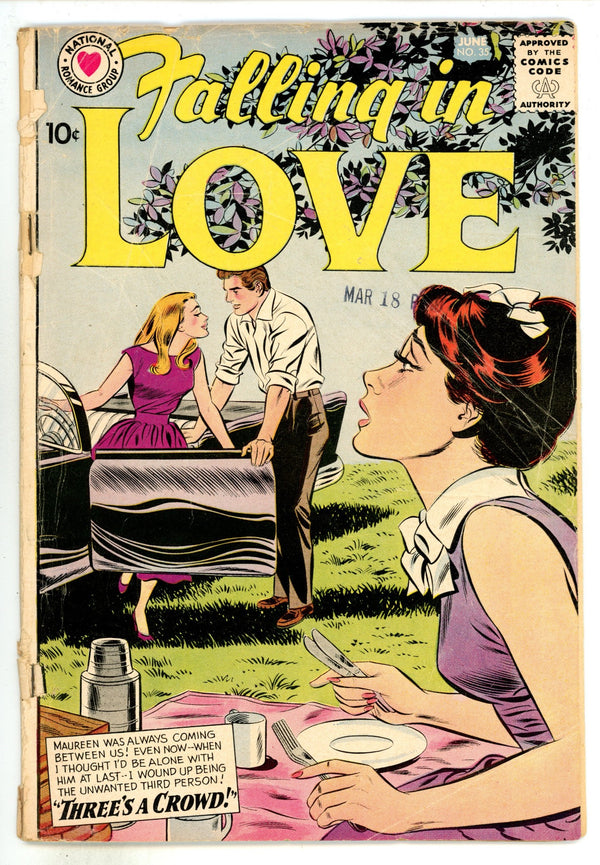 Falling in Love 35 Cover Detached (1960)