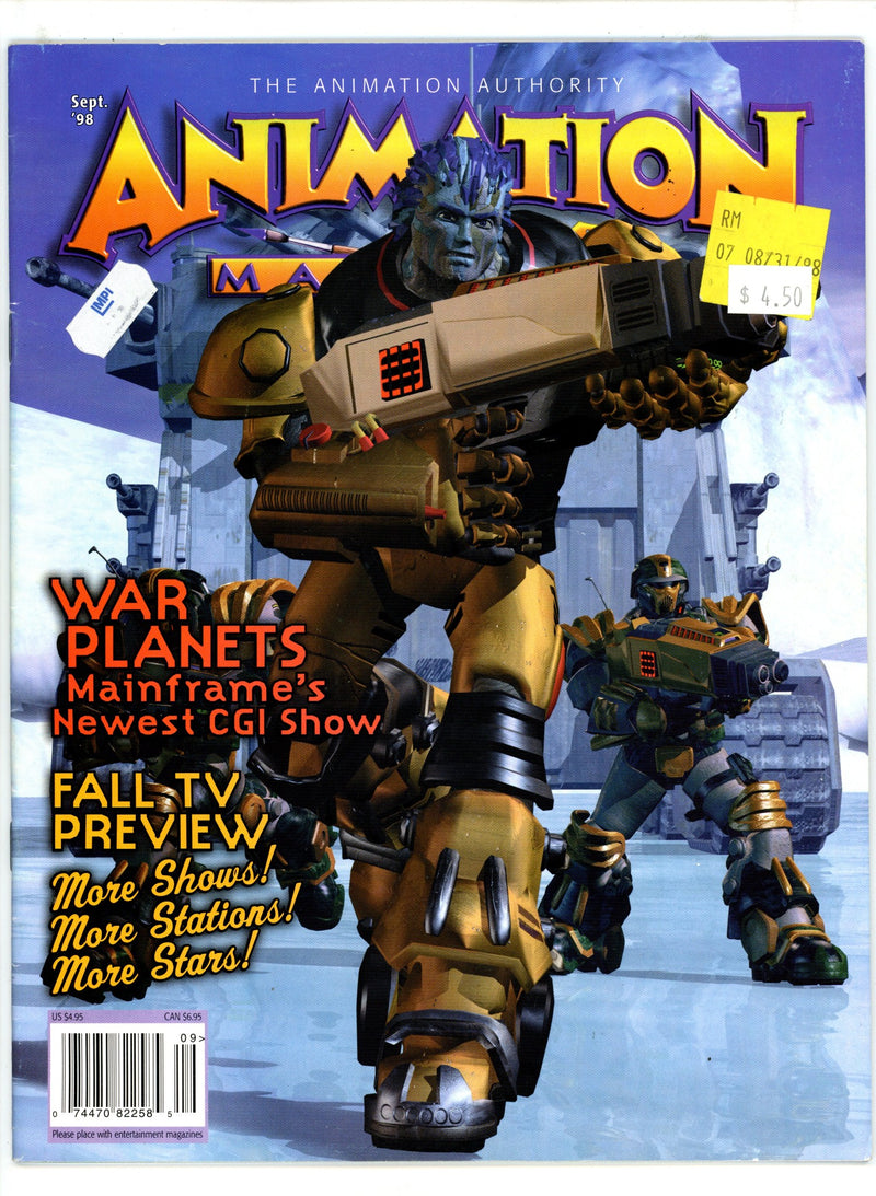 Animation Magazine Vol 12 9 Low Grade (1998) 