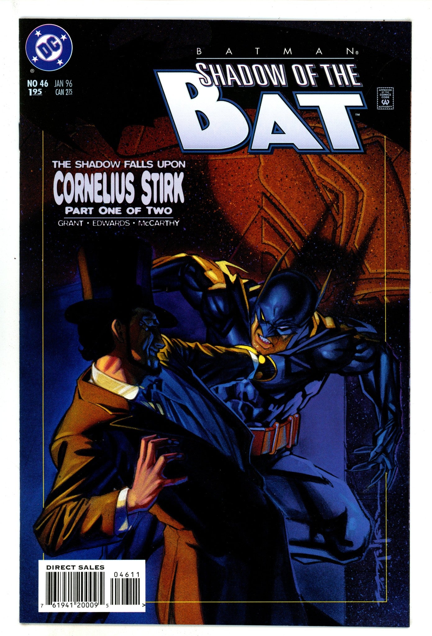 Batman: Shadow of the Bat 46 High Grade (1996) 