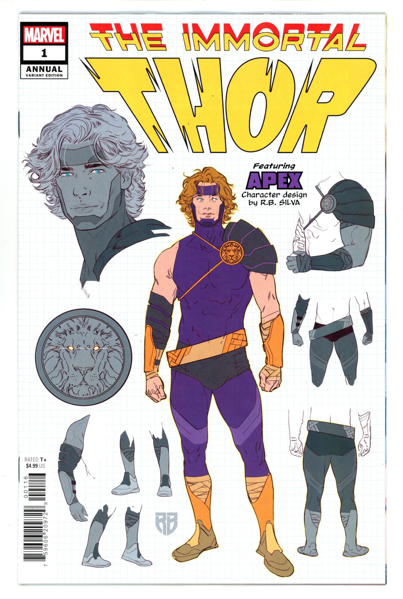 Immortal Thor Annual 1 Silva Design Incentive Variant NM- (2024)