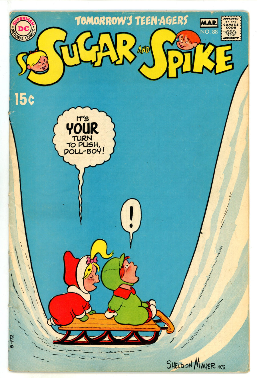 Sugar & Spike 88 VG+ (4.5) Dolls Cut (1970) 