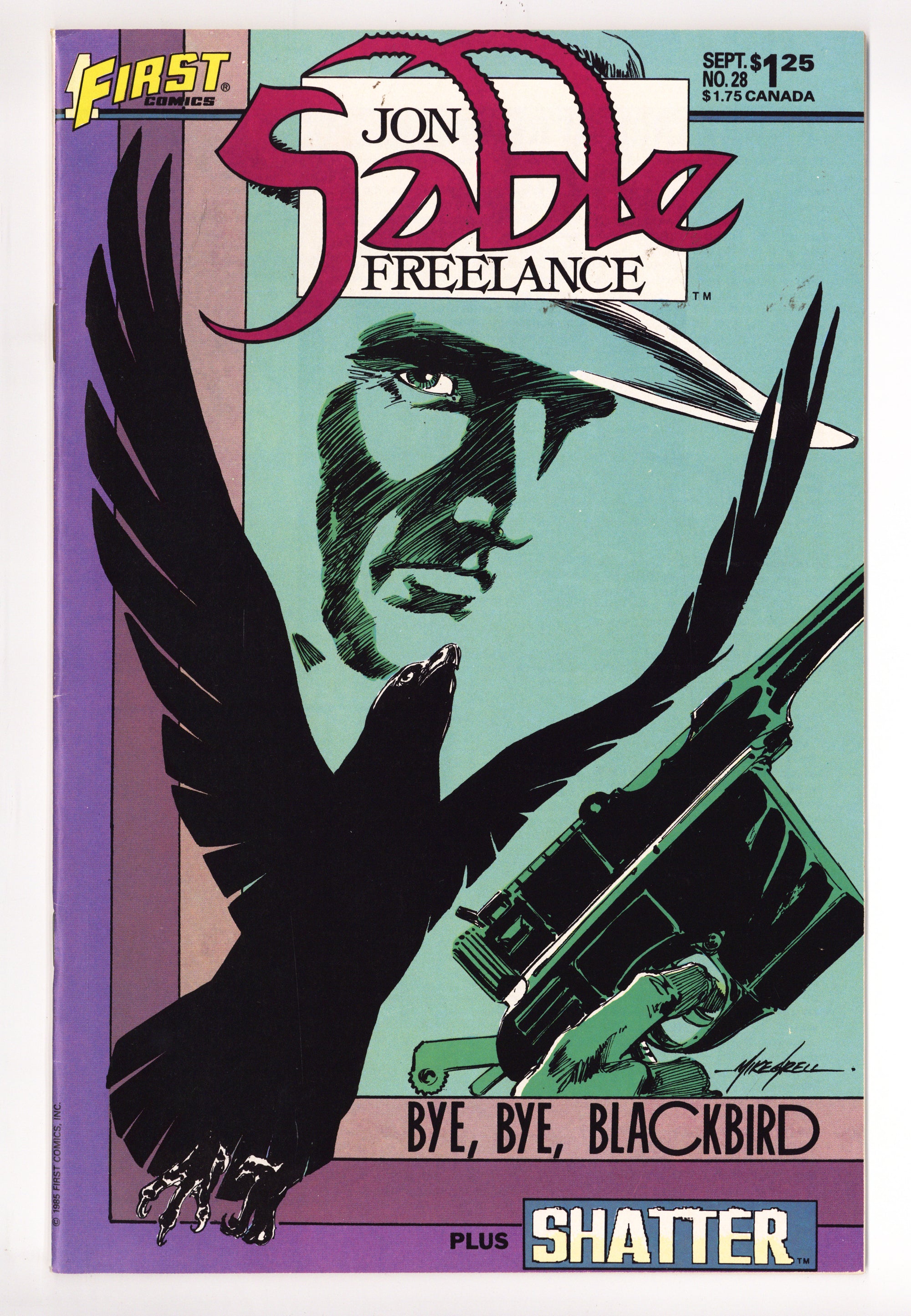 Jon Sable, Freelance 28 Mid Grade (1985) 