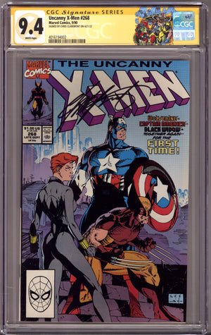 The Uncanny X-Men Vol 1 268 CGC 9.4 (NM) (1990) Signed x1 Cover Chris Claremont