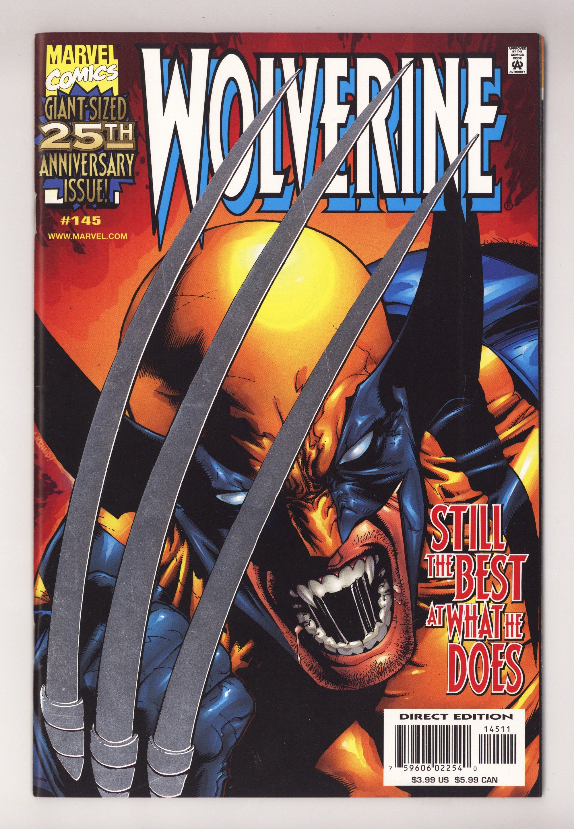 Wolverine Vol 1 145  VF- (7.5)   (1999)        