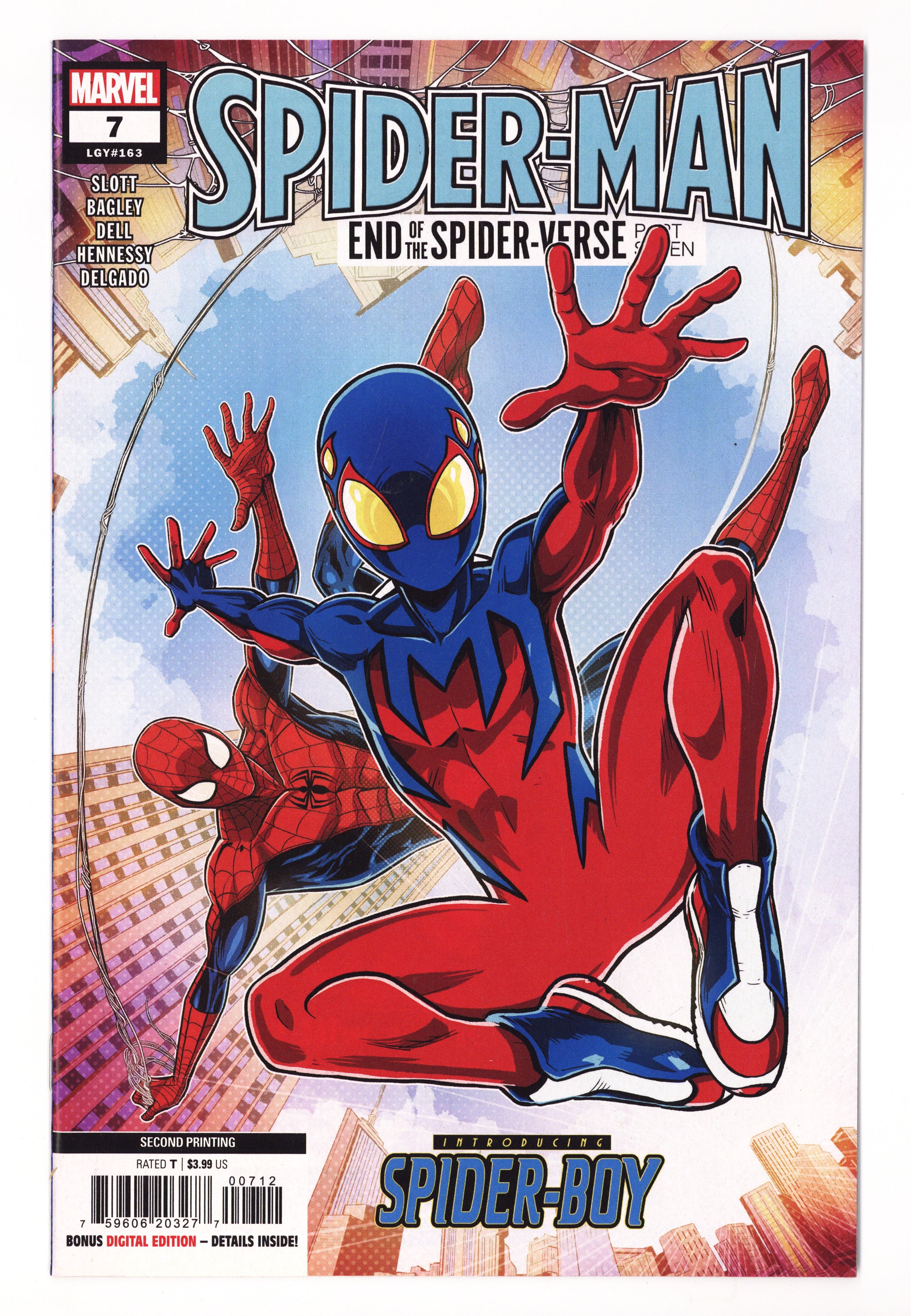 Spider-Man 7 (163) High Grade (2023) Vecchio Variant 