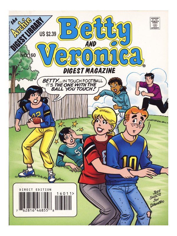 Betty and Veronica Comics Digest Magazine 160 Mid Grade (2005)