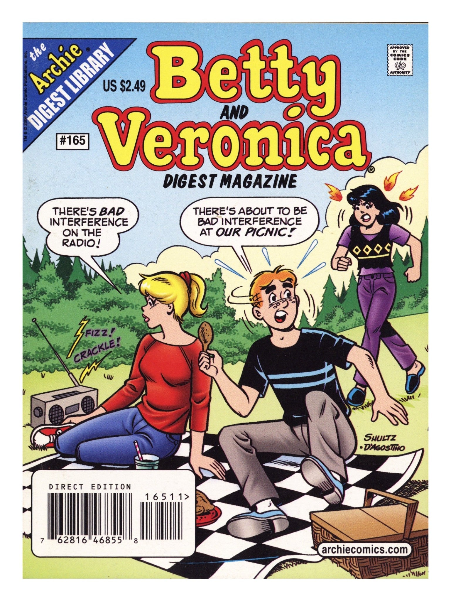 Betty and Veronica Comics Digest Magazine 165 Mid Grade (2006) 