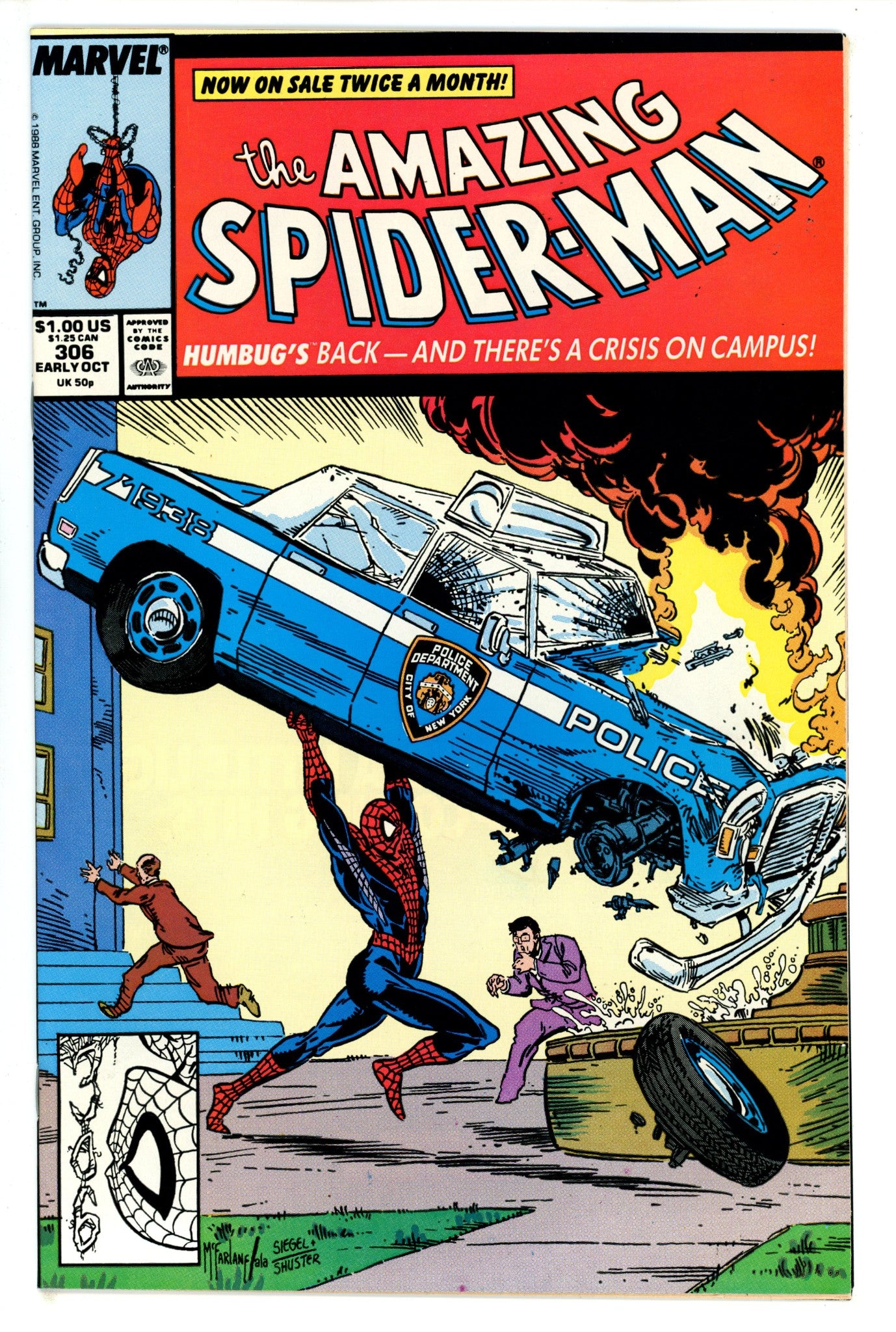 The Amazing Spider-Man Vol 1 306 VF+ (1988)