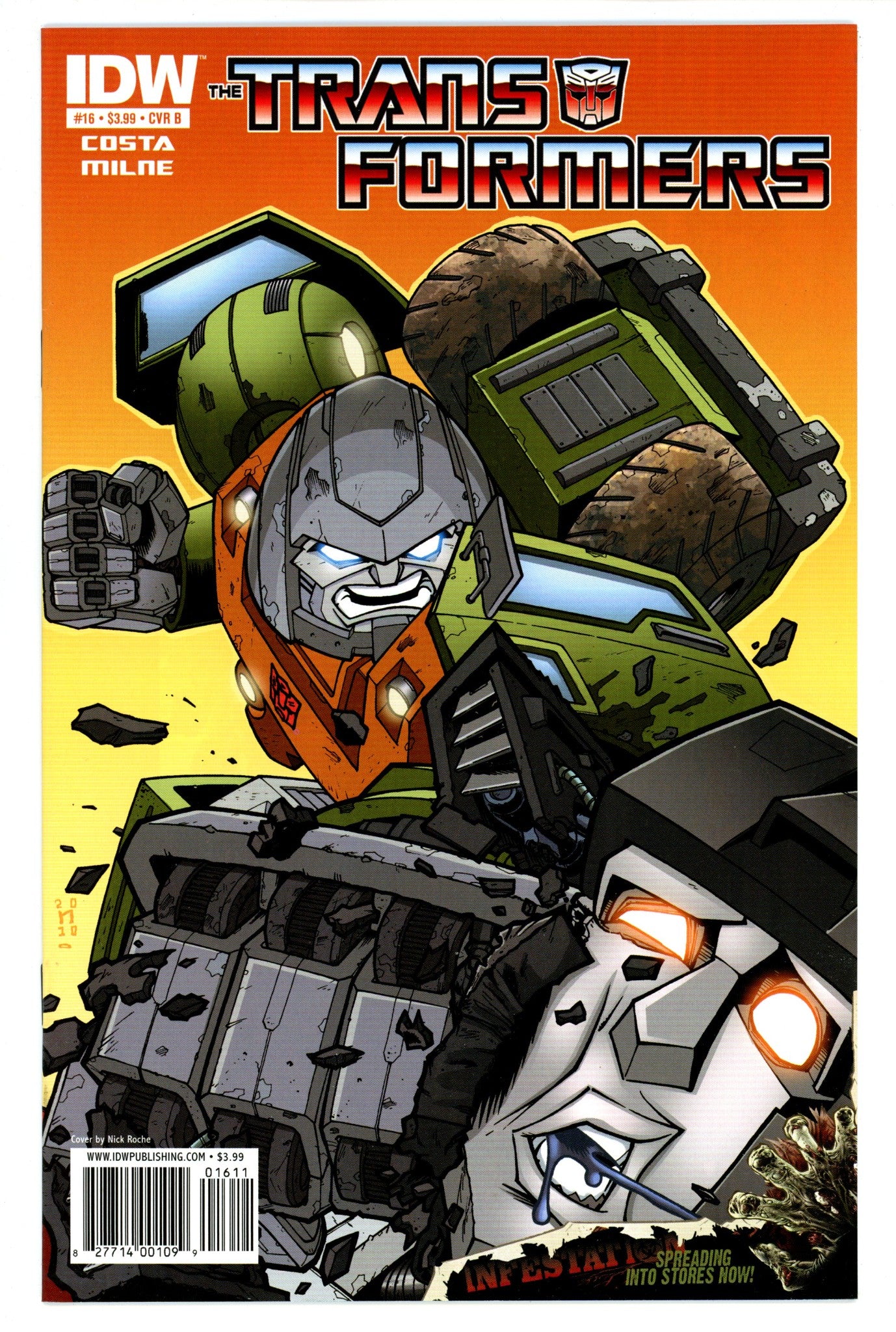 The Transformers 16 High Grade (2011) Roche Variant 