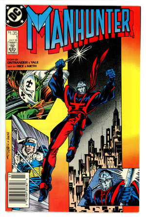 Manhunter Vol 2 1 Canadian Variant VF (1988)