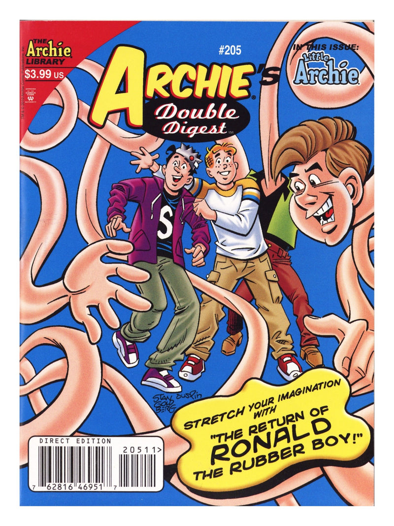 Archie's Double Digest Magazine 205 Mid Grade (2010) 
