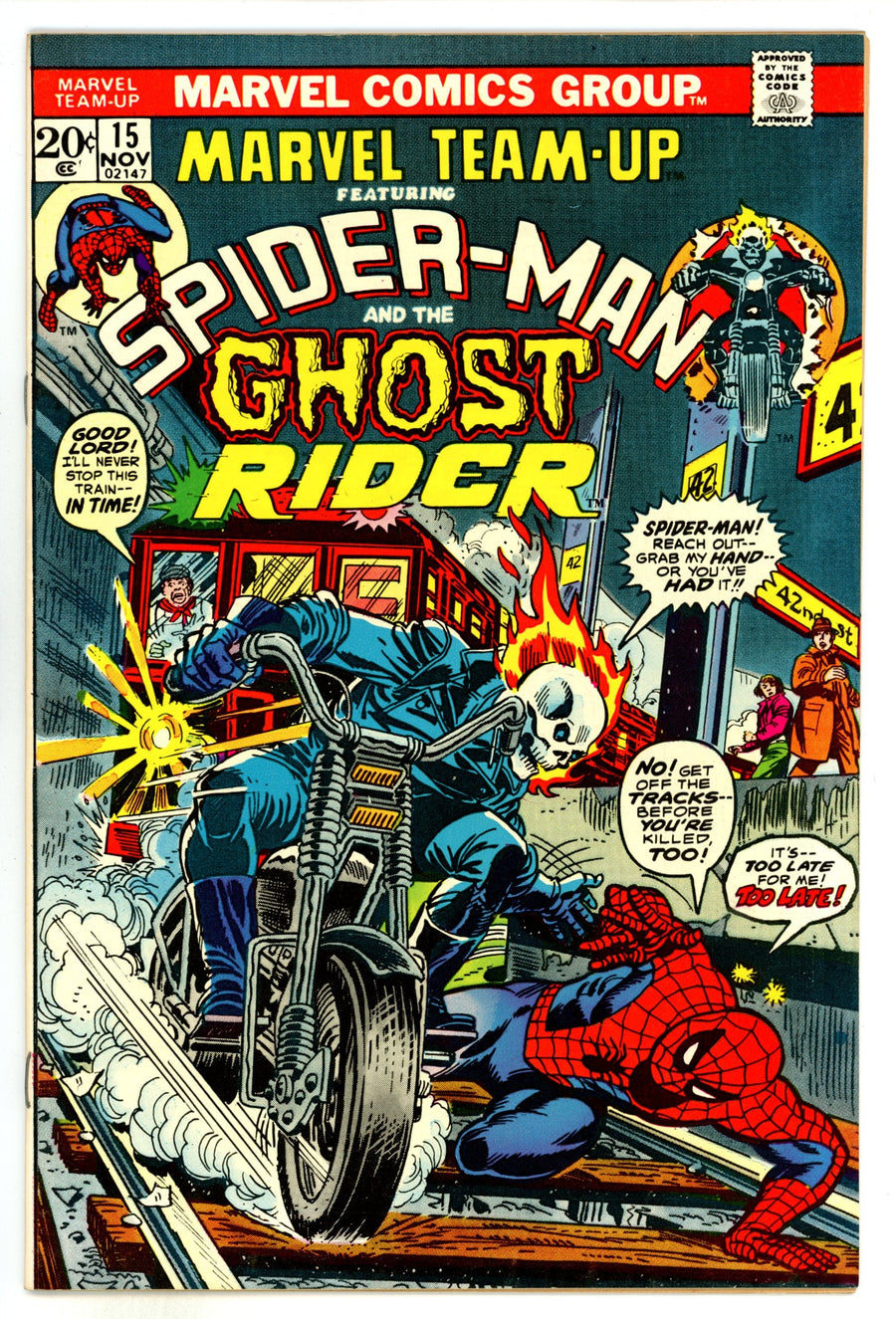 Marvel Team-Up Vol 1 15 VF+ (8.5) (1973) 
