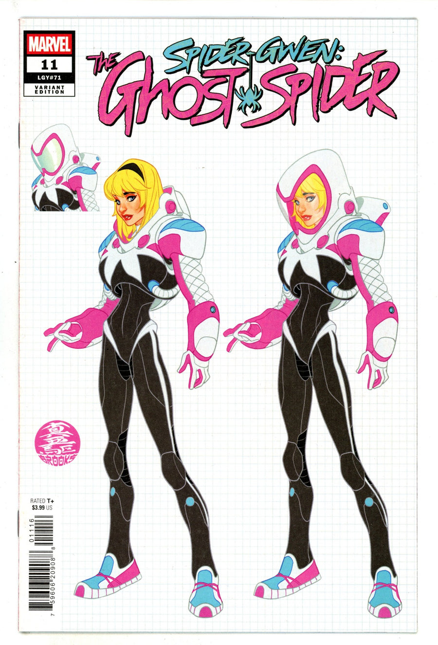 Spider-Gwen: Ghost-Spider Vol 2 11 VF/NM (9.0) (2025) Brooks Incentive Variant 