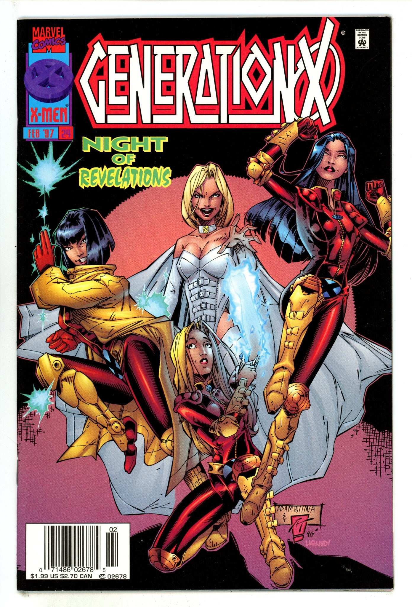 Generation X Vol 1 24 High Grade (1997) Newsstand 