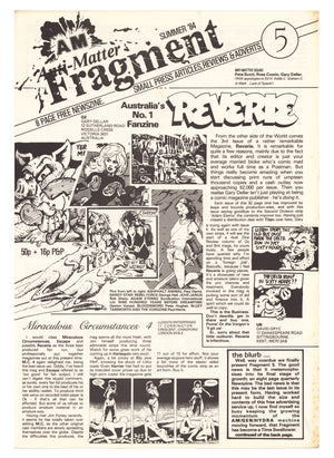 Anti-Matter Fragment 5 FN (6.0) (1984)
