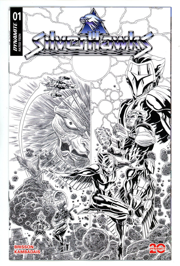 Silverhawks 1 Stokoe B&W Incentive Variant NM (2025)